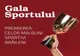 Gala Sportului – premierea celor mai buni sportivi brăileni