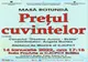 Masa Rotundă - Prețul cuvintelor