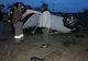 Un șofer băut s-a răsturnat cu mașina pe DN23