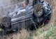 Un șofer băut s-a răsturnat cu mașina pe DJ221