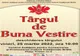 Târg de Buna Vestire organizat la Brăila