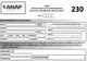 Precizări referitoare la depunerea formularului 230