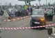 Accident în parcarea unui centru comercial din Brăila