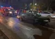Foto: A intrat în plin în sensul giratoriu și a zburat peste el. Șoferul a fost grav rănit și nu a putut fi testat alcoolscopic la locul accidentului