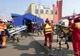 Accident feroviar cu victime multiple în Gara CFR Brăila. Din fericire a fost vorba doar despre un exercițiu al ISU Brăila