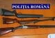 Arme de vânătoare ridicate de polițiști