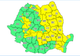 COD GALBEN de instabilitate atmosferică, pentru mai multe zone din țară
