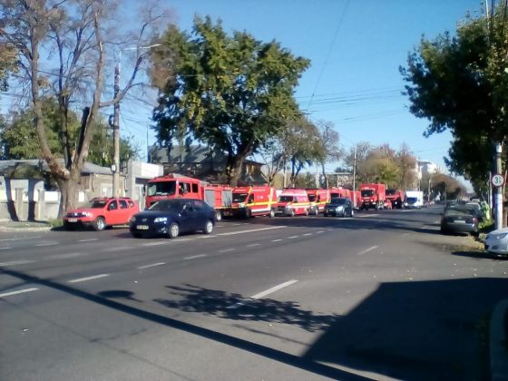 85 de pompieri de la ISU Dunărea Brăila au plecat spre București la exercițiul „SEISM 2018”
