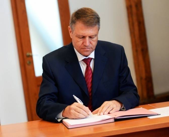 Decret semnat de Klaus Iohannis privind un judecător brăilean